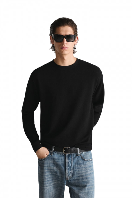 Zara Shirt - اسود